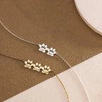 Personalised Paw Bracelet - Engraved With Their Name