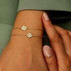Personalised Paw Bracelet - Engraved With Their Name
