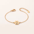 Personalised Paw Bracelet - Engraved With Their Name
